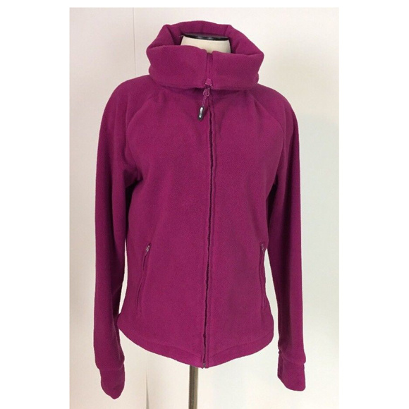 calvin klein pink fleece jacket